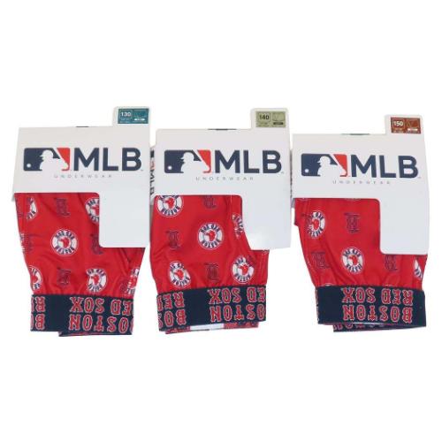 下着 キッズ ボクサー前開きブリーフ ボストン レッドソックス MLB カイタックファミリー メジャーリーグベースボール 男児 インナー 子供用下着