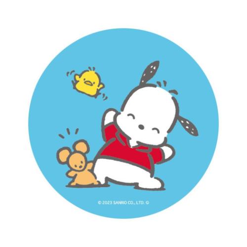 ポチャッコ キャラクター カンバッジ まじかる百貨店缶バッジ ブルー 2