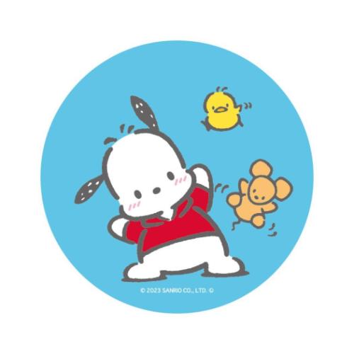 ポチャッコ キャラクター カンバッジ まじかる百貨店缶バッジ ブルー 2