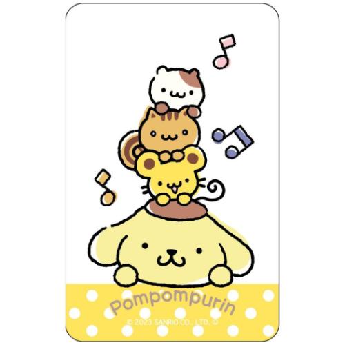 ポムポムプリン まじかる百貨店クリアカード カード スコーン ベーグル