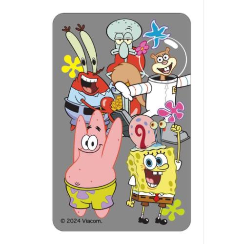 カード まじかる百貨店クリアカード スポンジボブ 仲間たち カルチュア