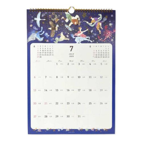 2025 Calendar A3壁掛けカレンダー2025年 Tomoko Hayashi