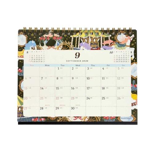30%OFF】2026 Calendar 卓上カレンダー2026年 Tomoko Hayashi