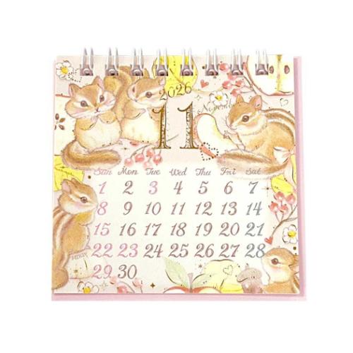 新品　2026 たけいみきさん　卓上カレンダー　 かわいい　うさぎ　ウサギ　兎 たけいみき 2026 Calendar ミニ卓上カレンダー2026年 爆買
