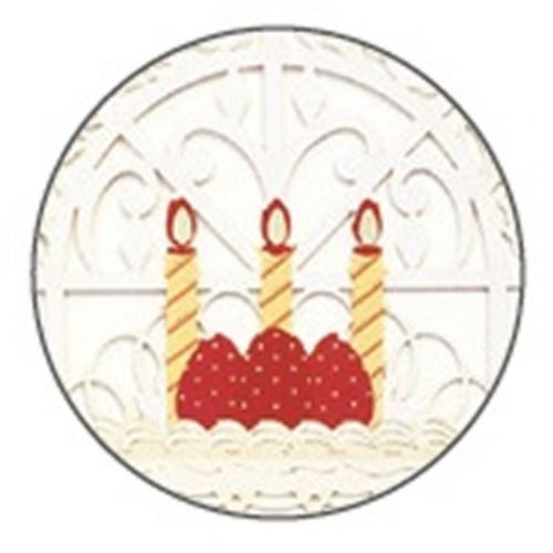 誕生日カード レーザーカット グリーティングカード バースデーケーキ クローズピン お祝い メッセージカード