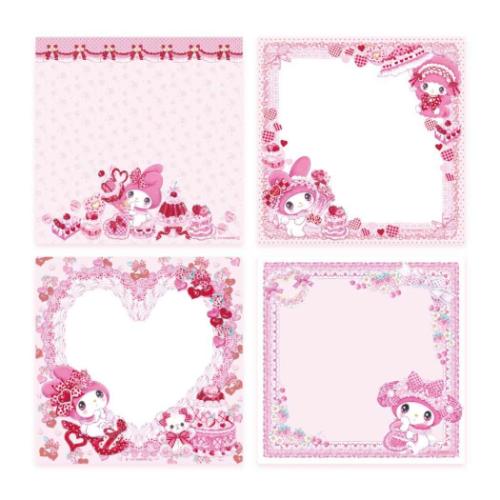 マイメロディ グッズ メモ帳 飴ノ森ふみか キャラクター ガーリー