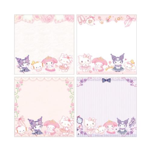 メモパッド サンリオキャラクターズxたけいみき メモ帳 サンリオ