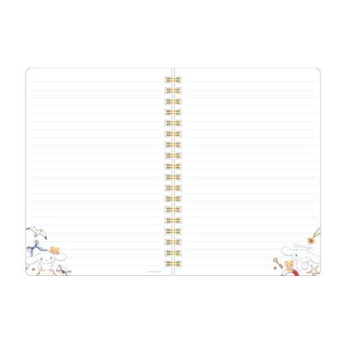 シナモロール サンリオキャラクターズxたけいみき リングノート B6