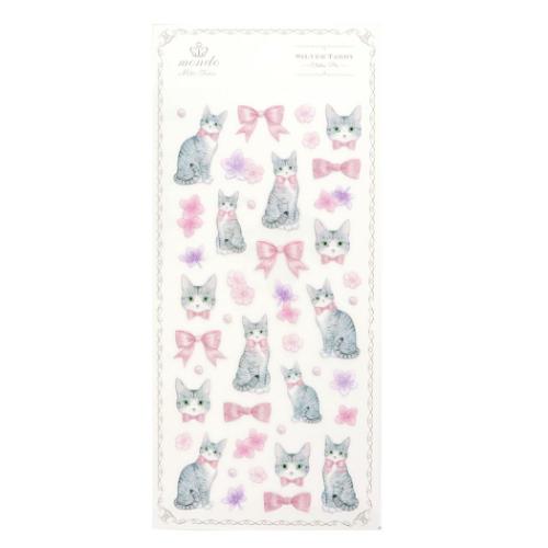 シールシート たけいみき mondo クリアシール シルバータビー クローズピン