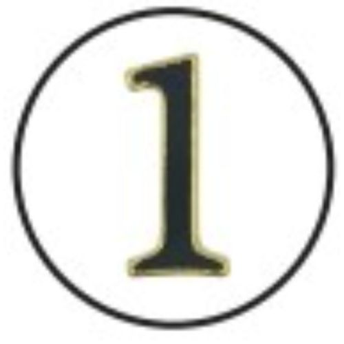 シールシート ふち箔クリア文字シール 数字 黒箔 クローズピン 手帳デコ DECOシール デコシール