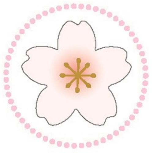さくら不織布シール シールシート 桜ふわり クローズピン デコレーション