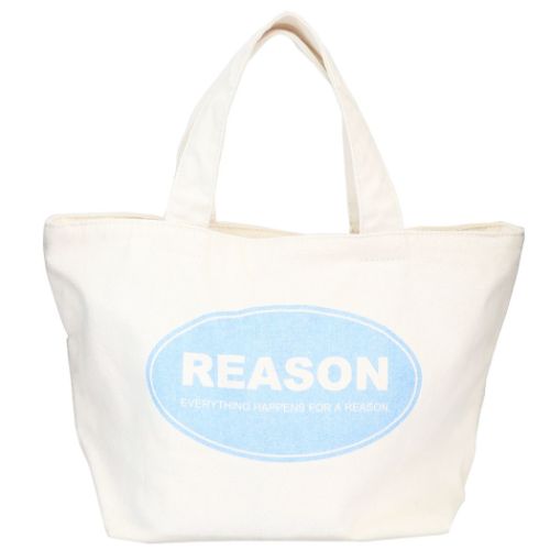 ランチバッグ ミニトートバッグ ファスナー付き REASON ミントイン｜cinemacollection