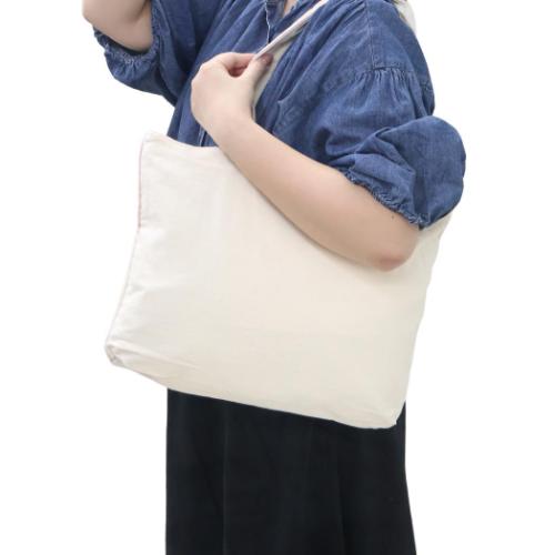 トートバッグ ポケット横型トートバッグ ファスナー付き メリア ねこ ミントイン 手提げかばん かわいい