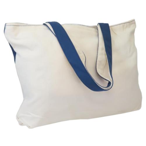 ポケット横型トートバッグ ファスナー付き トートバッグ いぬ 遊んでコータくん ミントイン 手提げかばん かわいい