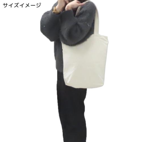 トートバッグ ファスナー付きキャンバストート マツネコ桜 ねこ グッズ ミントイン 手提げかばん かわいい