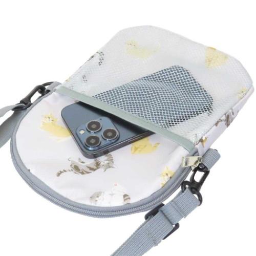 ショルダーバッグ ペットボトルショルダー にゃんだらけ ねこ グッズ ミントイン