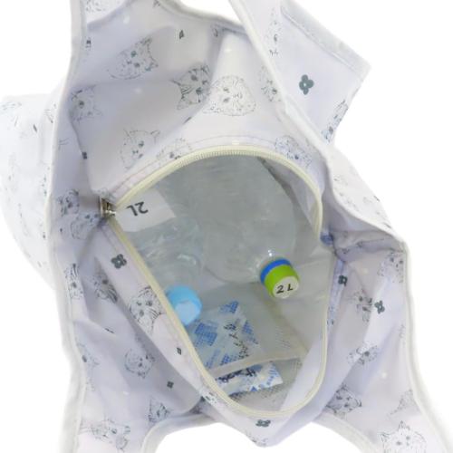 ショッピングバッグ かるい保冷エコバッグ キャットフェイスPL ねこ