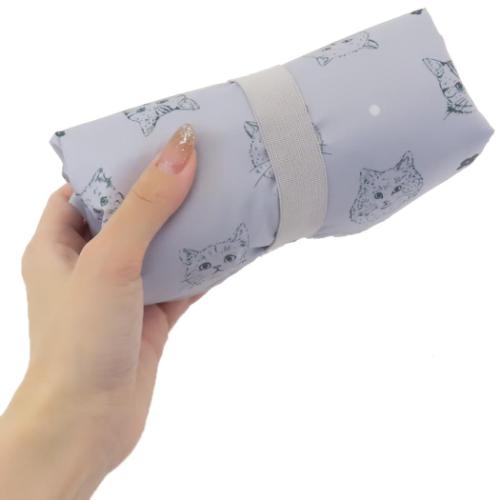 ショッピングバッグ かるい保冷エコバッグ キャットフェイスPL ねこ