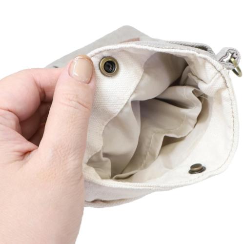 スマホポーチ スマホポシェット カールおすわり GYBE いぬ ミントイン ミニショルダー ポシェット かわいい