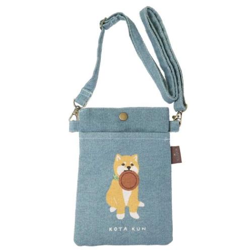 スマホポーチ スマホポシェット コータくんフリスビー LBL いぬ ミントイン ミニショルダー ポシェット かわいい