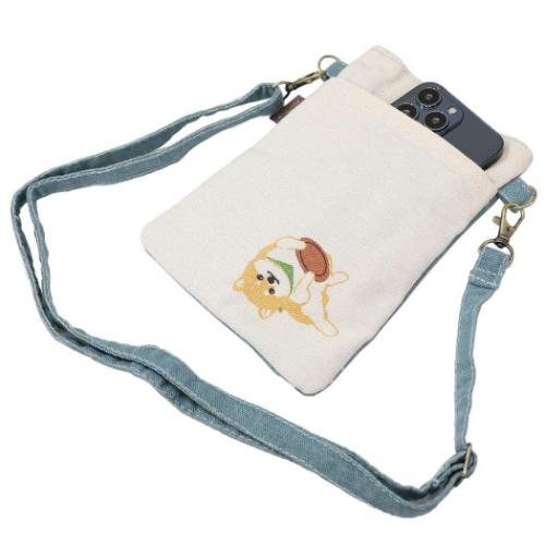 スマホポーチ スマホポシェット コータくんフリスビー LBL いぬ ミントイン ミニショルダー ポシェット かわいい