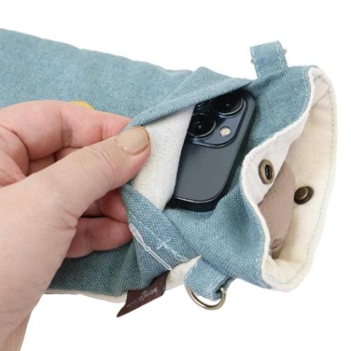 スマホポーチ スマホポシェット コータくんフリスビー LBL いぬ ミントイン ミニショルダー ポシェット かわいい