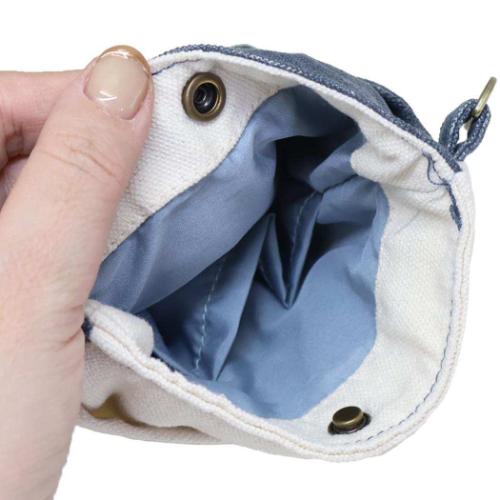 スマホポーチ スマホポシェット いぬ ルーク星窓 NV ミントイン ミニショルダー ポシェット