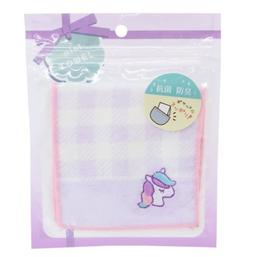 ポケットタオル ポケットミニタオル ユニコーン ミントイン