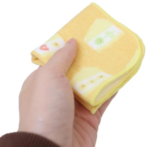 ミニタオル ガーゼミニミニタオル15cm フルーツサンド ミントイン