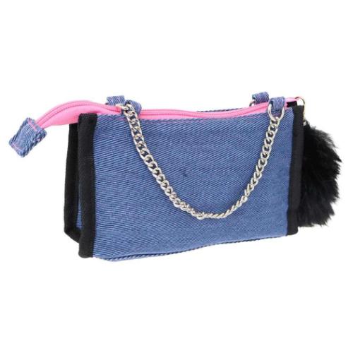 ペンケース デニムマルチポーチ ギャル3 BK ハローキティ サンリオ