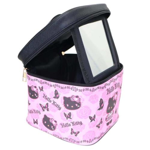 ハローキティ グッズ コスメポーチ サンリオ キャラクター ミラー付き