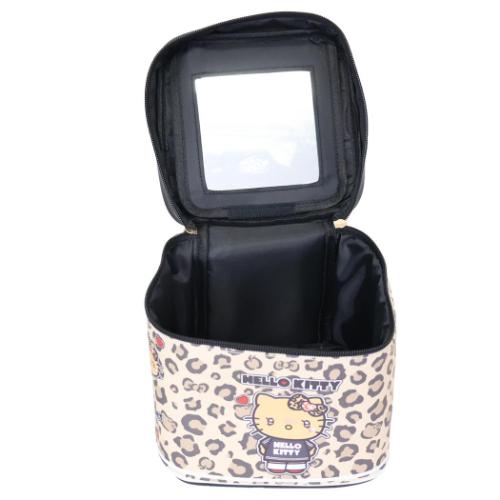 ミラー付きバニティポーチ コスメポーチ ハローキティ サンリオ ギャル