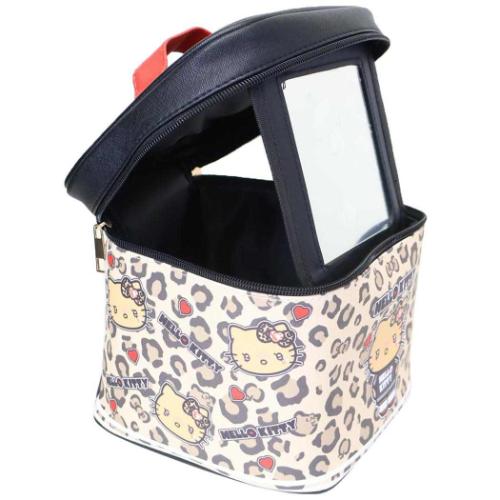 ハローキティ サンリオ キャラクター コスメポーチ ミラー付きバニティ