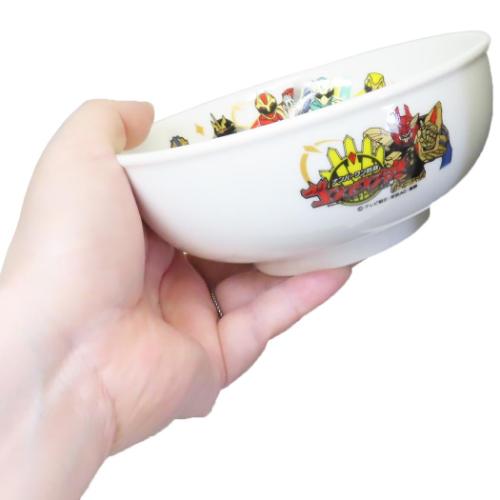 キッズ食器 ナンバーワン戦隊ゴジュウジャー ラーメン丼 スーパー戦隊シリーズ 金正陶器 男の子
