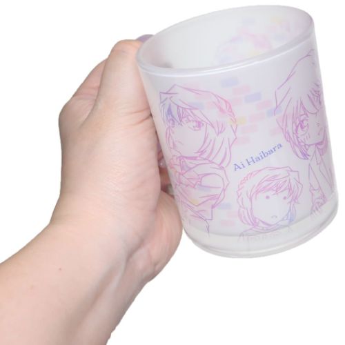 金正陶器 マグカップ ガラスマグカップ 名探偵コナン ラインアート 灰