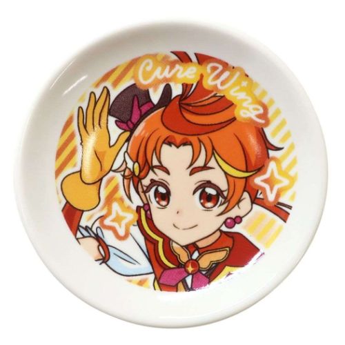 金正陶器 プチ小皿 醤油皿 キュアウィング ひろがるスカイ！プリキュア