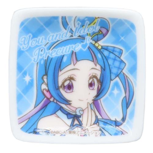 プチ角小皿 キミとアイドルプリキュア キッズ食器 金正陶器 キュアウインク グッズ