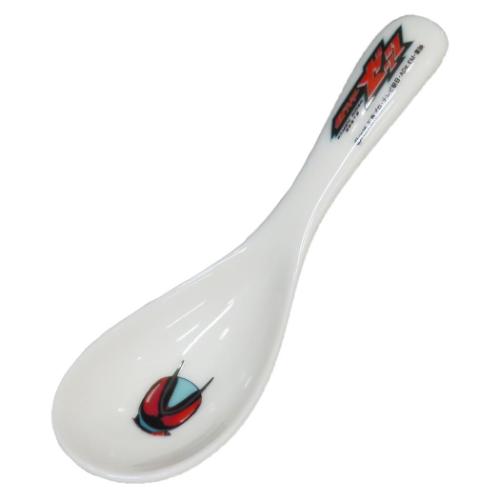 お鍋用品 仮面ライダーゼッツ 磁器製 レンゲ 特撮ヒーロー 金正陶器