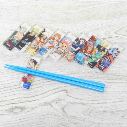 ガラス角箸置き 箸置き ワンピース ルフィ 少年ジャンプ 金正陶器 はし置き チョップスティックレスト