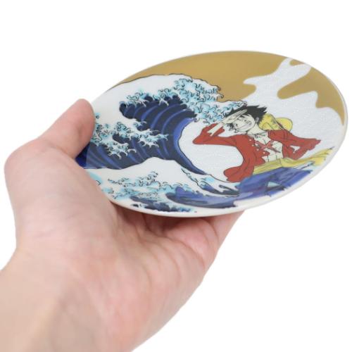 ワンピース グッズ 醤油皿 少年ジャンプ アニメキャラクター 九谷焼