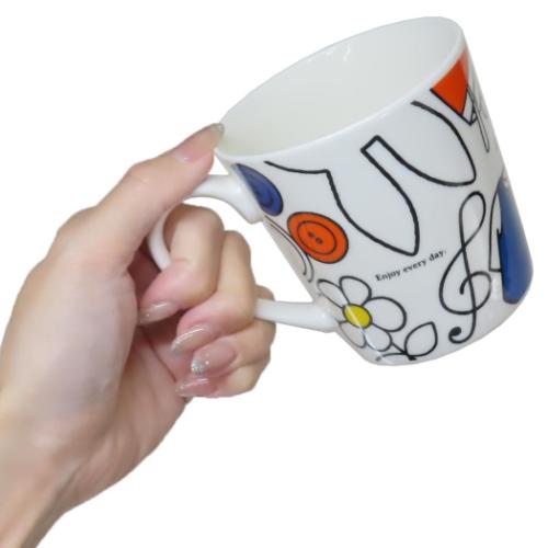 マグカップ たっぷりマグ ミッフィー フェイバリットグッズ 金正陶器 ディックブルーナ