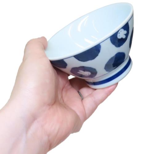 お茶碗 茶碗 ディックブルーナ ミッフィー 波佐見焼 水玉 金正陶器 食器