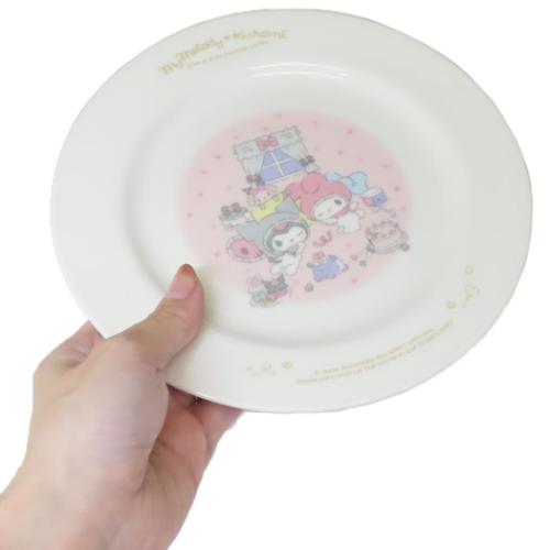 クロミ プレート マイメロディ＆クロミ 中皿 サンリオ 金正陶器 マイ