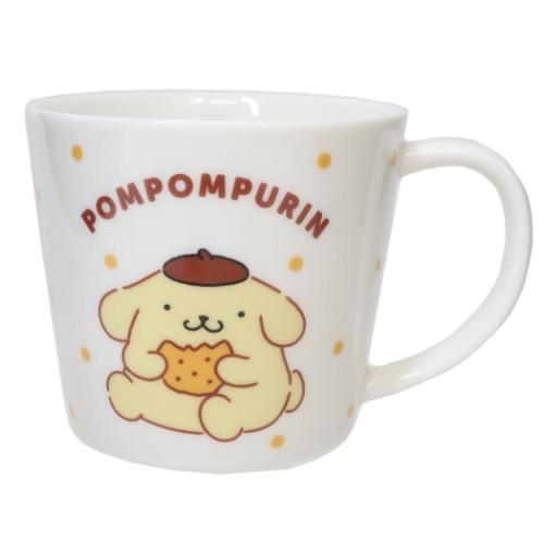 マグカップ マグM ポムポムプリン スイーツ＆ドット 金正陶器 サンリオ 日本製食器 キャラクター