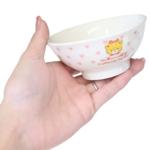 金正陶器 こども茶碗 キッズ食器 ハローキティ サンリオ ピンク