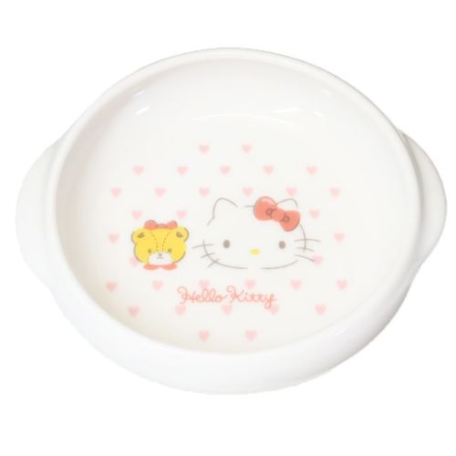 ハローキティ グッズ キッズ食器 サンリオ キャラクター すくいやすい食器 UDボウルM ピンクハート