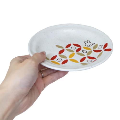 小皿 七宝紋 五寸皿 ディックブルーナ ミッフィー 金正陶器