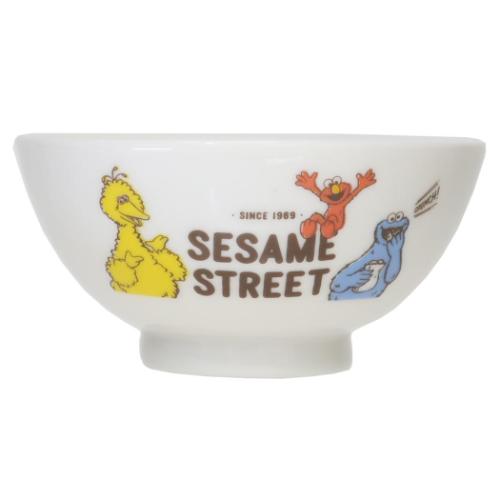 お茶碗 ライスボウル セサミストリート レトロスタイル 金正陶器 食器 かわいい