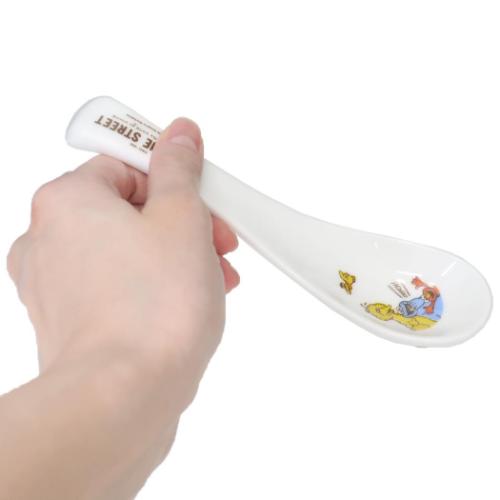 セサミストリート グッズ お鍋用品 キャラクター 中華レンゲ レトロスタイル