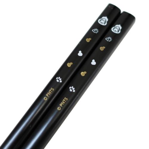 スヌーピー 塗箸23cm 黒 おはし 福ひょうたん ピーナッツ キャラクター